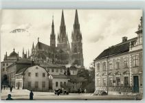 Upsalla Uppsala Gebrauchsspuren Domkirche Oldtimer