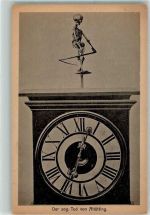 W8262 Altötting Uhr auf AK Tod
