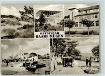 18586 O2356 Baabe , Ostseebad - Campingplatz Dampferanlegestelle HOG Inselparadies Ferienheim Edgar Andre