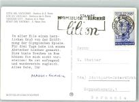 Roma Rom seltene Briefmarke Bahnpost Phila Italien