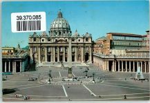 Roma Rom seltene Briefmarke Bahnpost Phila Italien