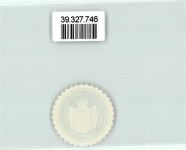 99834 O5904 Gerstungen Siegelmarke Justiz Grossherzoglich Sächs. Amtsgericht Gerstungen