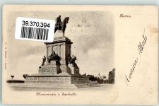 Roma Rom Einzelfrankatur Flaggenstempel Bahnpost Phila Italien 1904