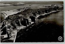 27498 W2192 Helgoland Foto AK Fliegeraufnahme Westküste