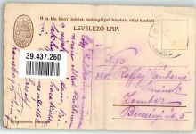 Scan verzogen sign.Sedeli Besetzung von Valjevo Militär Ungarn Künstlerkarte