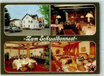 36304 W6320 Alsfeld Foto AK Gasthaus zum Schwalbennest