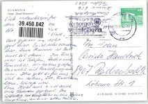 19053 O2750 Schwerin , Meckl - Hotel Stadt Schwerin
