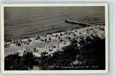 18225 O2565 Brunshaupten Kühlungsborn, Ostseebad - Strand Strandkörbe