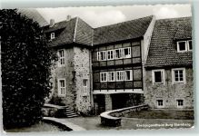 32699 W4923 Bösingfeld Foto AK Kreisjugendheim Burg Sternberg