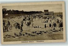 17419 O2252 Seebad Ahlbeck - Strandleben