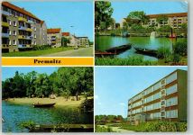 14727 O1832 Premnitz - Erich Weinert-Straße Schwimmbad Wilhelm Pieck-Oberschule