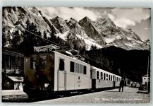82491 W8104 Eibsee - Bayer. Zugspitzbahn 15 Bahnhof Hüttenstempel