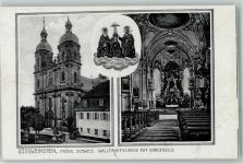 91327 W8556 Gößweinstein Foto AK Wallfahrtskirche Gnadenbild
