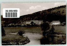 97737 W8780 Schönau b Gemünden a Main Gebrauchsspuren Landpost über Gemünden