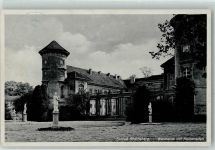 16818 O1950 Rheinsberg - Schloss Westseite mit Kolonnaden