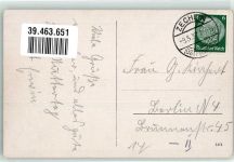 16818 O1950 Rheinsberg - Schloss Westseite mit Kolonnaden
