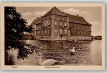 44623 W4690 Herne , Westf - Schloß Strünkede Schwan Ente