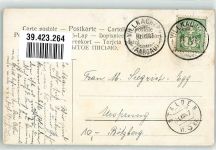 Landschaft Fluss Splitgerber, A. & F. 1907 Künstlerkarte