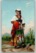Verlag Stengel Nr.19815 Trachten Spanien 1909
