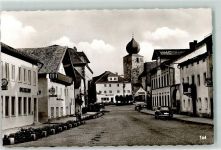 93462 W8496 Lam , Oberpf - Kirche St. Ulrich Sparkasse