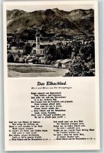 83730 W8165 Elbach , Kr Miesbach - Pfarrkirche St. Andreas Das Elbachlied