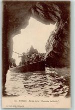 29160 Crozon - Morgat Eingang in Cheminee du Diable Boot