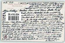 Trotzköpfchen Mädchen Apfel Passepartout sign.Walter Diez Galerie Münchner Meister Nr.341 Künstler Künstlerkarte