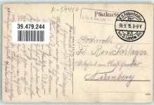 54400 Longwy 1915 - Marktplaz mit Kirche