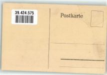 sign.Prof.Petersen Bismarck Künstlerkarte
