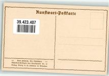 Die Schäfchen Mutter mit Kind sign.Karl Fröhlich Karte des Kunstwarts Nr.15 Scherenschnitt Künstlerkarte