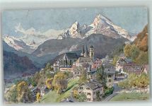 W8240 Berchtesgaden Compton, E. H. Künstlerkarte