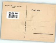 sign.Kaempffe Marie Luise Tänze III Sturm Pferd Scherenschnitt Künstlerkarte