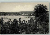 19053 O2750 Zippendorf Foto AK am Schweriner Innensee mit Fahrgastschiff