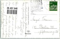 48429 W4440 Rheine Foto AK Kirche St. Antonius Stadtpark 4. Grenzlandschau 1968