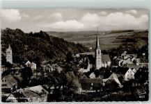 53940 W5374 Hellenthal , Eifel Foto AK Kirche St. Anna und Glockenturm