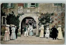 14160 Dives-sur-Mer - l`Entree de l`Hostellerie de Guillaume le Conquerant