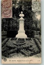 42300 Roanne 1909 - Monument Populle aux Promenet