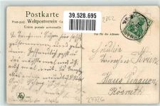 W2862 Worpswede Abendruhe KNG Nr. 1098 Kunstgeschichte Worpswede 1907 Künstlerkarte