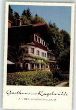 83471 W8246 Marktschellenberg - Gasthaus Kugelmühle Hüttenstempel