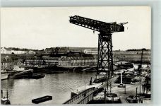 29200 Brest - la Grande Grue vue generale de l`Arsenal