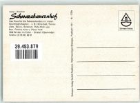 79297 W7809 Winden im Elztal Werbe AK Hotel Schwarzbauernhof Tennisplatz