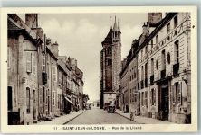 21170 Saint-Jean-de-Losne - Rue de la Liberte Oldtimer Fahrrad