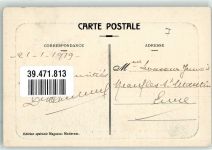 34200 Sete 1919 - Blick vom Meer