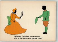 Motiv Spieglein Spieglein an der Wand Schneewittchen