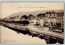 89300 Joigny - le Quai de Paris et la Cote St. Jacques
