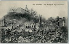 08250 Autry 1915 - das zerstörte Dorf im Argonnenwald Uniform