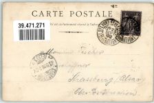 90000 Belfort 1899 - Blick aus dem Lycee
