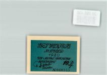 56457 W5438 Westerburg , Westerw Notgeldschein Notgeld 10 Pfennig 1920 Wappen Turm