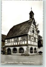 67459 W6737 Böhl-Iggelheim Foto AK Altes Rathaus