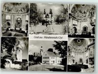 95652 W8595 Münchenreuth Foto AK Kirche Inneres Dreifaltigkeitskirche Wallfahrt Kappl Gruß